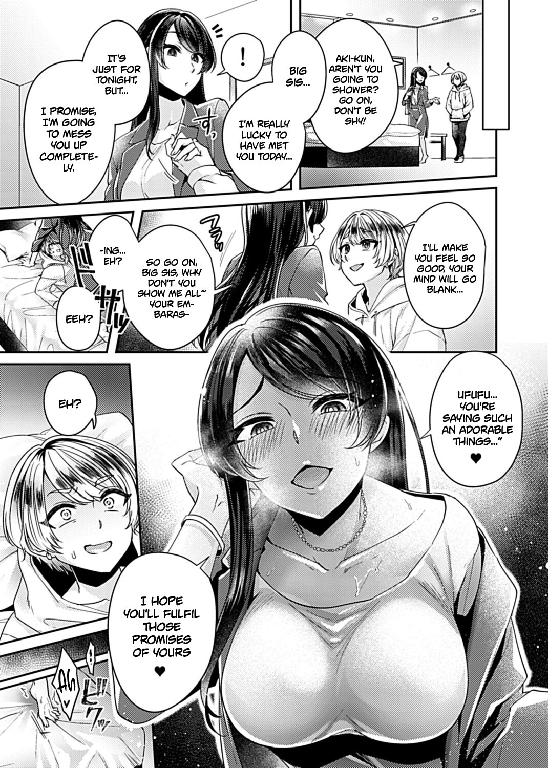 Hentai Manga Comic-The Big Sis Who Loves To Fuck-Chapter 1-3